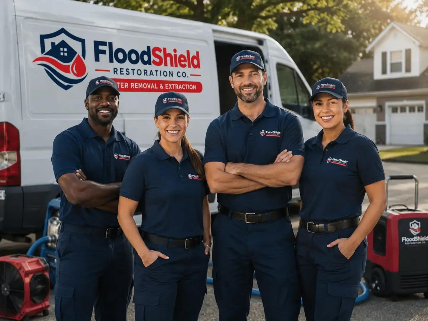 Flood Damage Restoration company in Luxor, PA